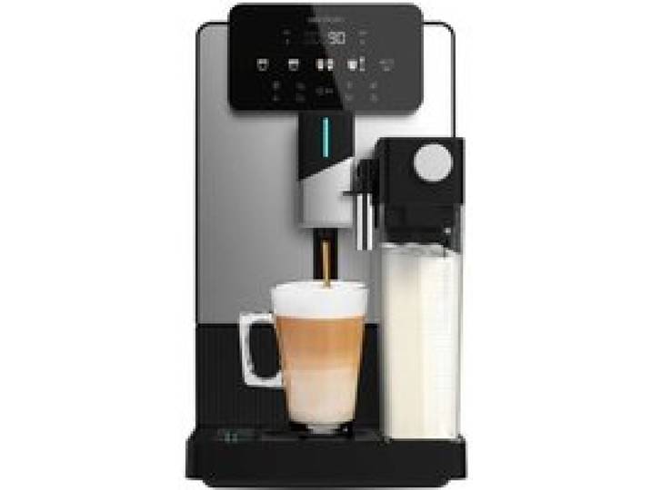 Machine à café Expresso broyeur - CECOTEC - CremmaetLatte - 1500 W - 150 g - 1 1 L - 6 boissons - Noir / Inox