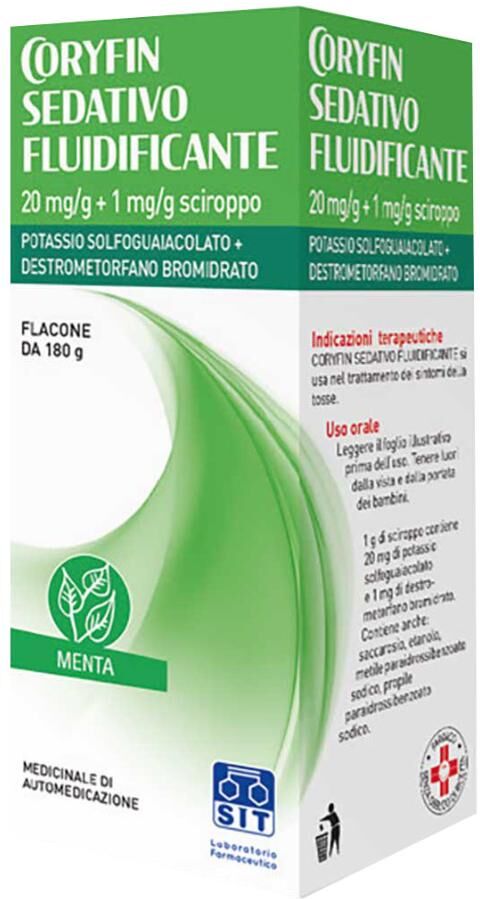 SIT LABORATORIO FARMAC. Srl Coryfin Sedativo Fluidif Sciroppo, 180 g