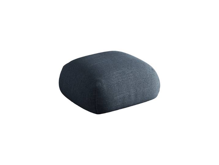 Design Sitzpouf Lony Strukturstoff Dunkelblau chosen by Bloomingloft