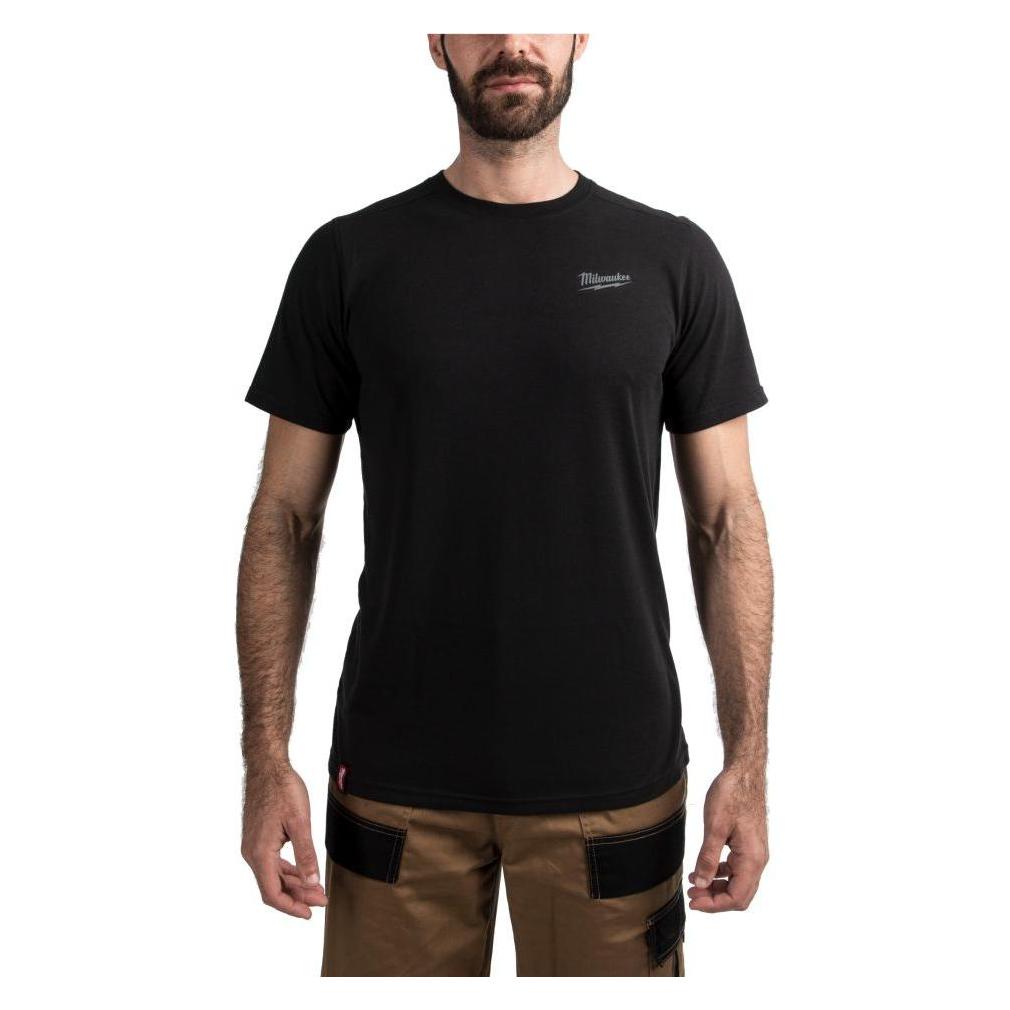 GCS Kurzarm-T-Shirt - Schwarz Htssbl-L (L) (985889)