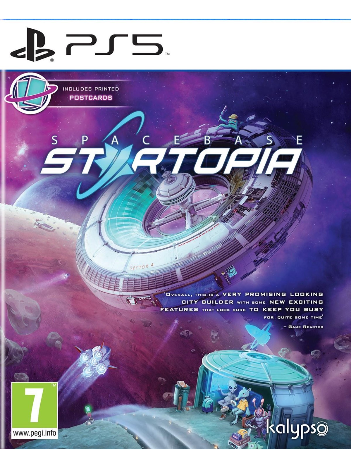 Spacebase Startopia - Sony PlayStation 5 - Strategie - PEGI 7