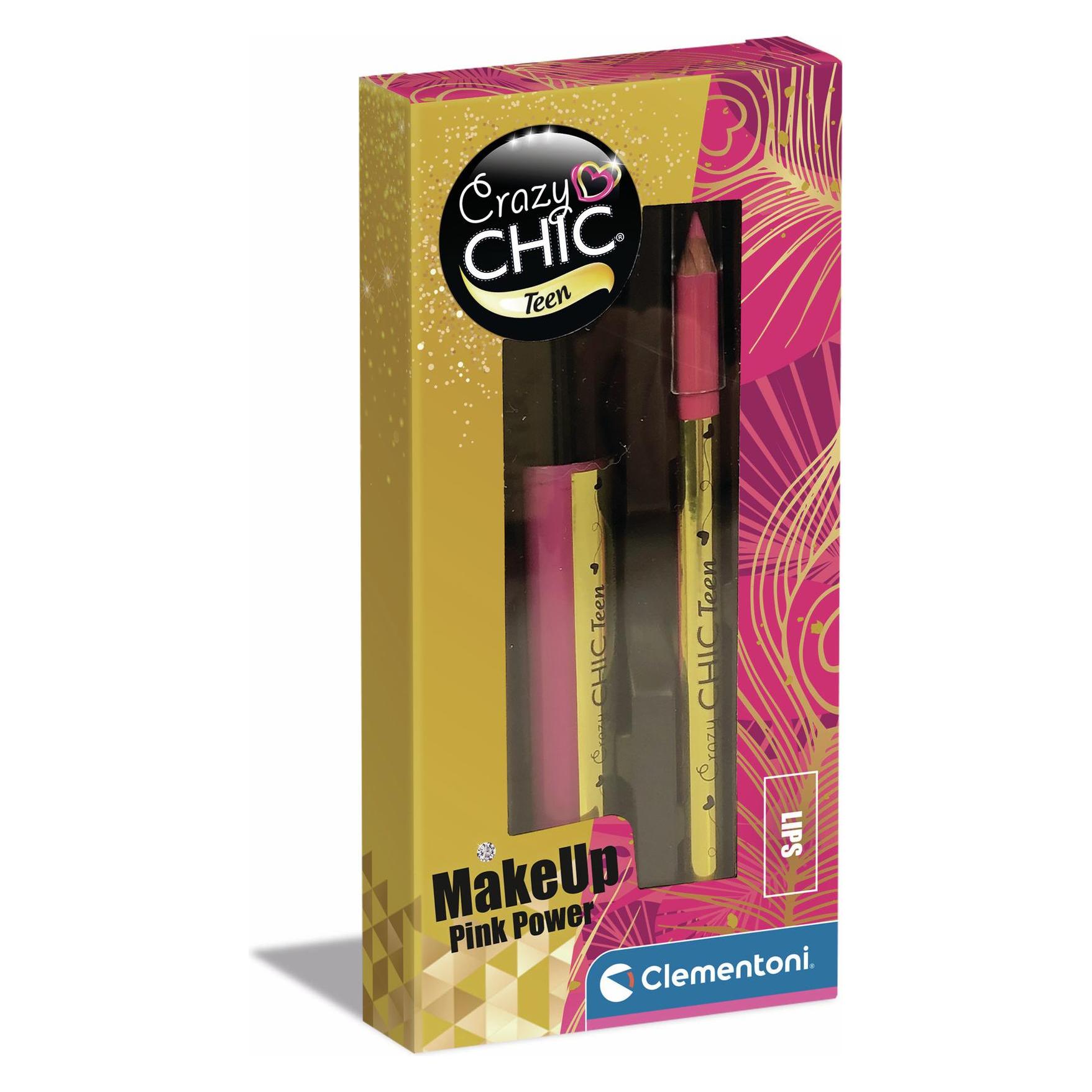 Clementoni Crazy Chic Teen - Lipgloss & Matita Pink Power (18813)