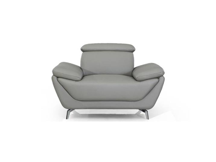 Fauteuil en cuir LEA