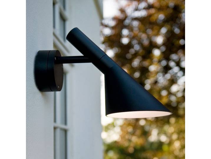 AJ 50 Wandleuchte Schwarz - Louis Poulsen - Design - Metall - Einflammig