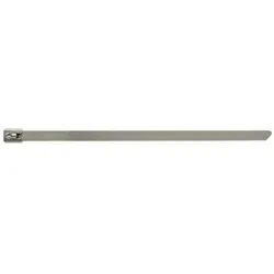 HP Autozubehör Länge 360 mm Breite 7,9 mm Edelstahl (Metallkabelbinder, 360 mm, 100 Stk.)