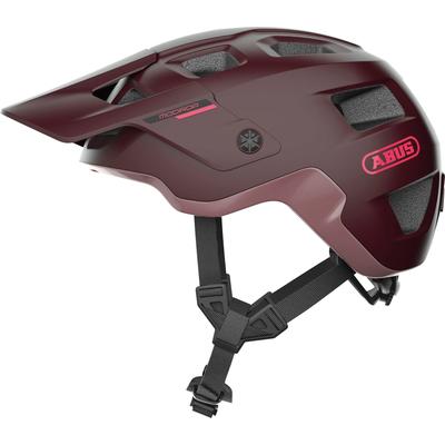 Mountainbikehelm ABUS "MODROP" Gr. L, rot, Helme, L Kopfumfang: 57cm - 61cm, matt, unifarben
