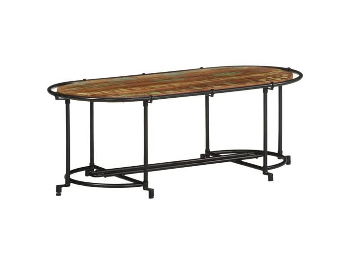 vidaXL Couchtisch Couchtisch 110x55x40 cm Altholz Massiv (1-St)