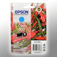 Epson Tinte C13T09Q240 cyan 503