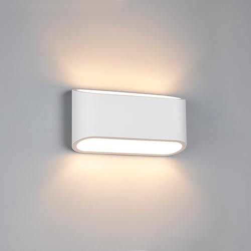TRIO Design wandlamp Sepanta gips - wit