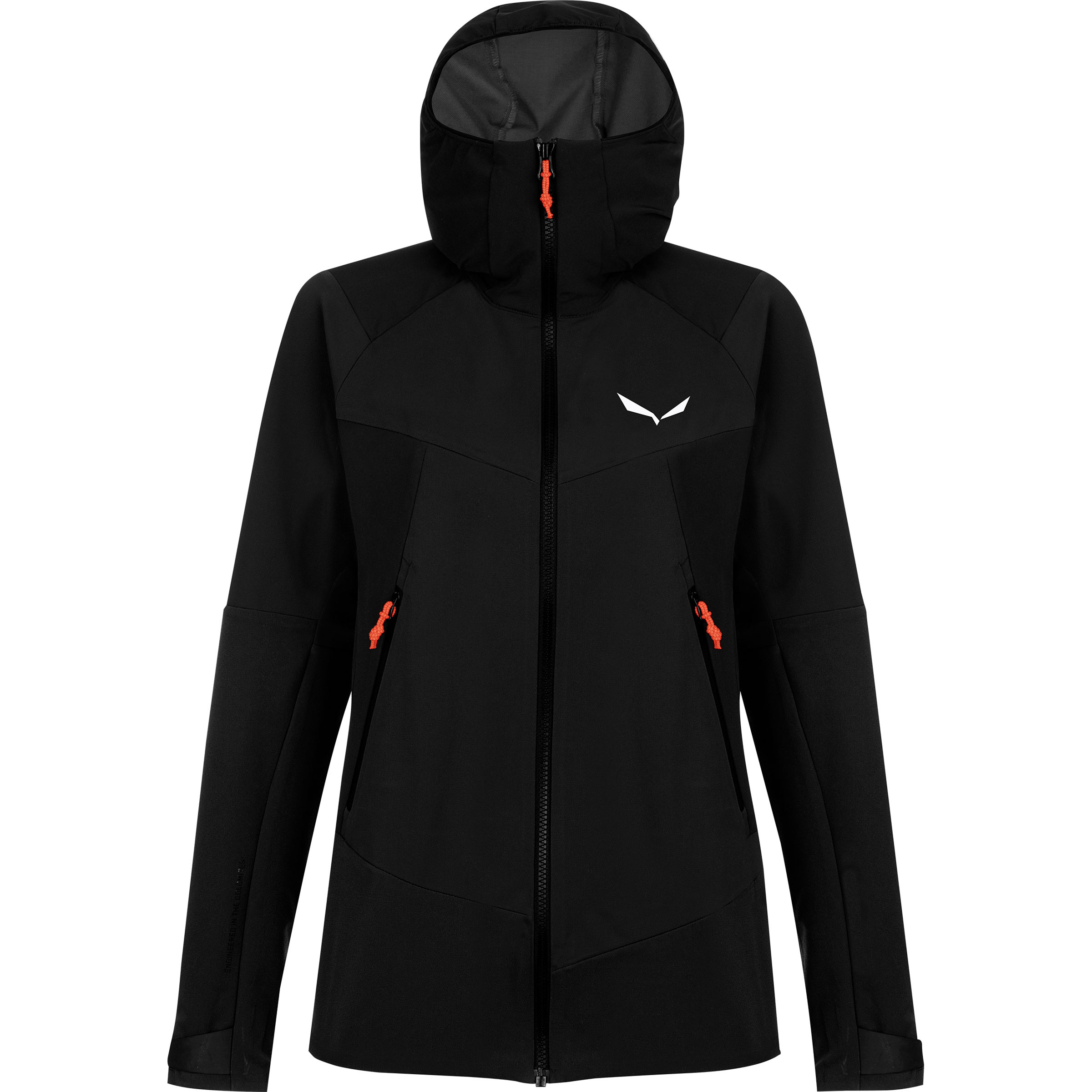 Salewa Sella Dst Damen Softshelljacke schwarz Größe XS Trekking Elastisch Wasserabweisend