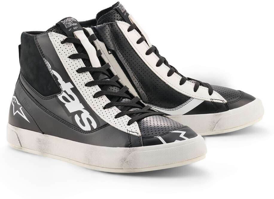Scarpe Moto Alpinestars STATED FLAIR Nero Bianco taglia 8.5