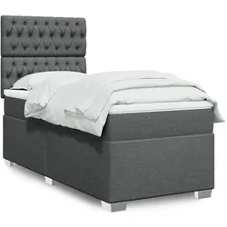 vidaXL, Boxspringbett, Cheryl (Knopfheftung Design) (80 x 200 cm)