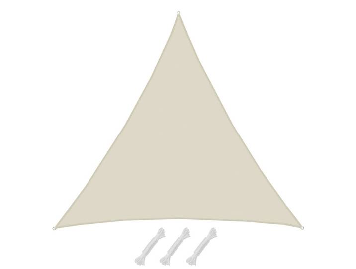 SONNENSEGEL 800/800 cm beige, dreieckig