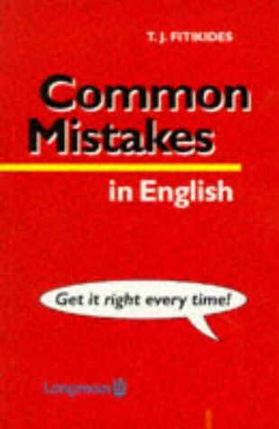Fitikides, T. J. - Common Mistakes in English - Preis vom 13.10.2026 19:28:25 h