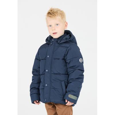 Outdoorjacke ZIGZAG "Lusano", Jungen, Gr. 104, blau, 100% Polyester, unifarben, normal, ohne Ausschnitt, Jacken Outdoorjacke, mit reflektierenden Elementen