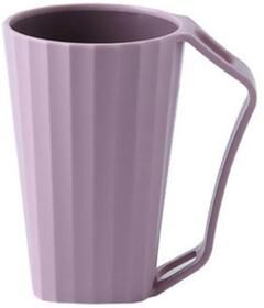 Everyday Crate Couple Portable Toothbrush Cup With Handle Hygienic Toothbrush Holder Cup For Travel & Home pink