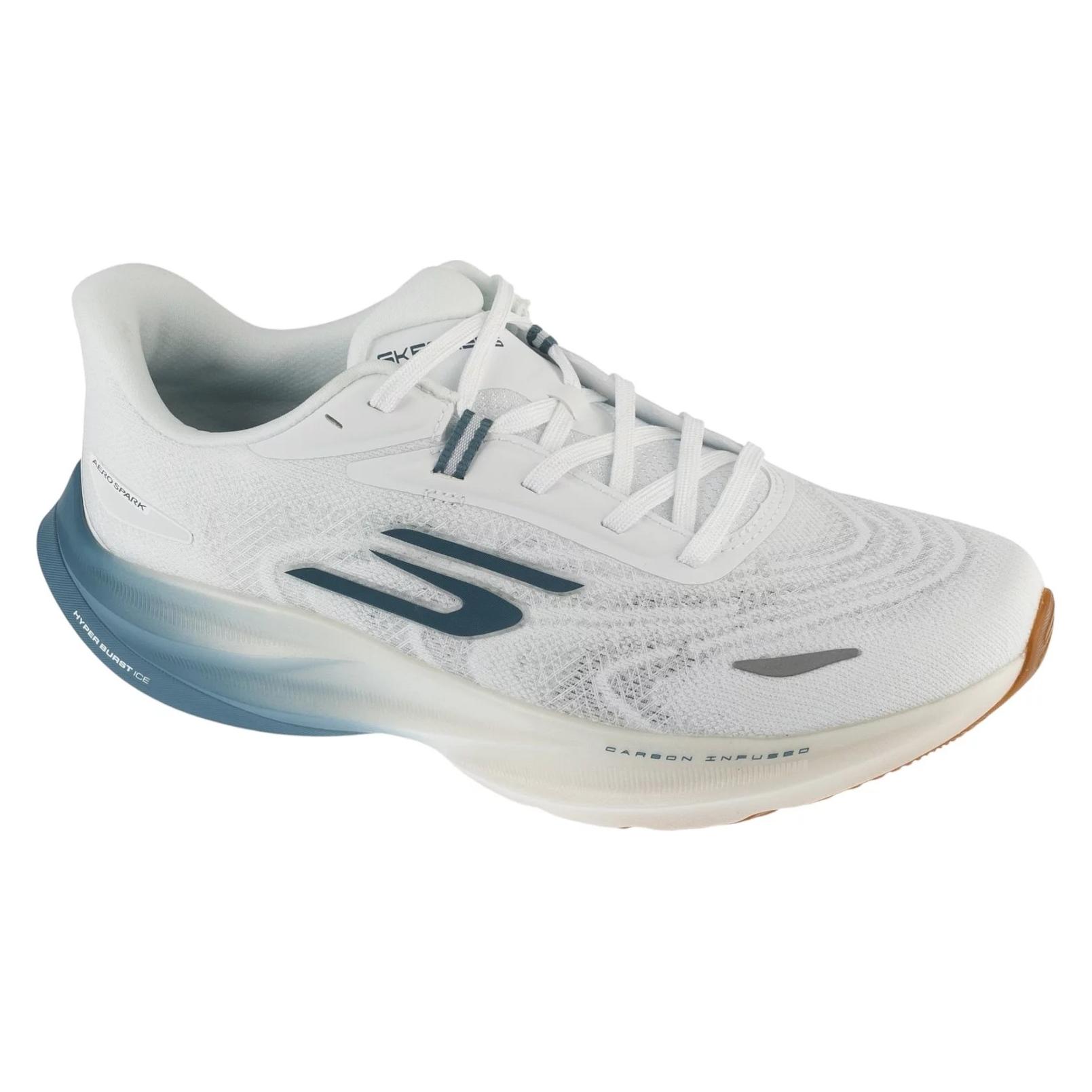 Skechers SKX Aero Spark Herren-Laufschuhe (43.5) (246200-WBL)