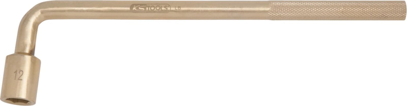 KS Tools BRONZEplus gebogen zeskantige ratel, 58 mm (963.8382)