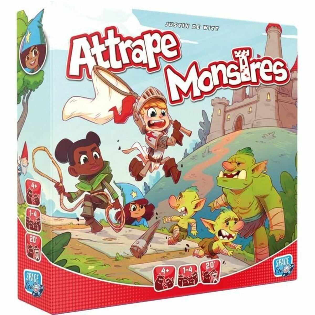 Asmodee Monster Vangen spelbord