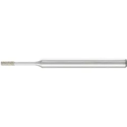 Pferd, Schleifmittel, Diamant-Schleifstift Zyl. Ø1,4 mm SchaftØ3 mm D64 (fein) zum Schleifen von Bohrungen/Radien