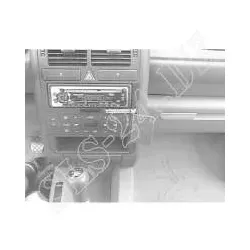 BRODIT ProClip - 852838 -Halter für AUDI A2 ab 2001 - 2007