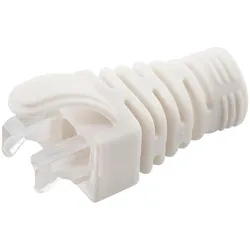 MicroConnect Strain Relief Boot Cat5e, Elektronikkabel + Stecker, Weiss