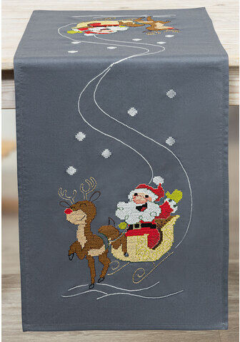 Stickläufer "Santa's wilde Fahrt"