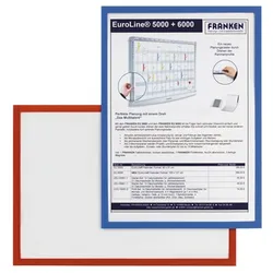 Franken Dokumentenhalter magnetisch A5 blau