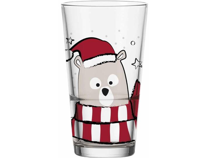 Gläser-Set Leonardo Eisbär Glas H 13.3 cm 6 Stk - Gläser-Set