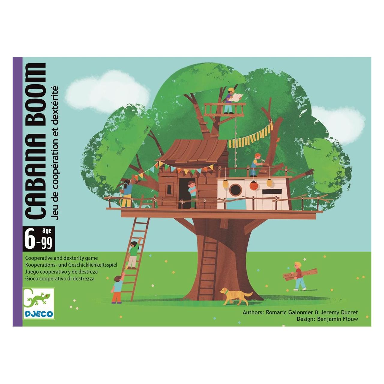 Djeco Kartenspiel Cabana boom (mult) (Multilingual, 1 - 4 Spieler) (DJ05065)