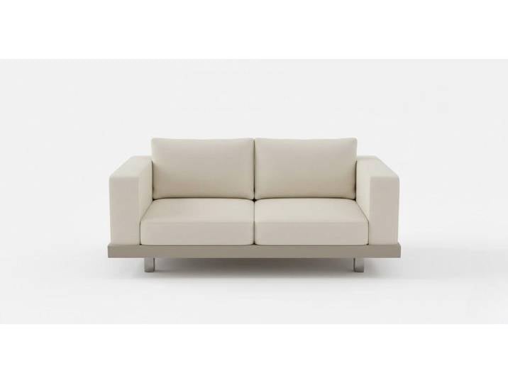 JVmoebel 3-Sitzer Beigefarbenes 3-Sitzer-Sofa Minimalistischer Stil Modernes Design, 1 Teile