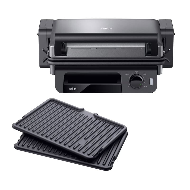 Braun MultiGrill 5 CG5010 contactgrill grijs