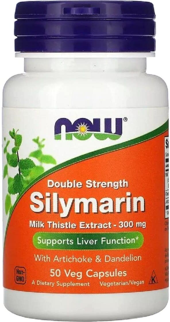 Now Foods Silimarina 300 mg 50 caps