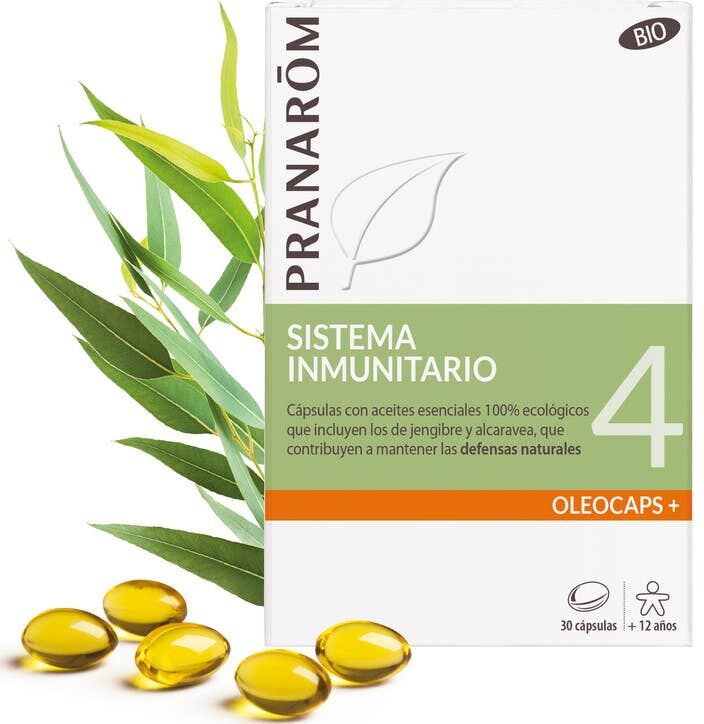 Pranarôm Oleocaps+ 4 Sistema Inmunitario BIO 30 caps