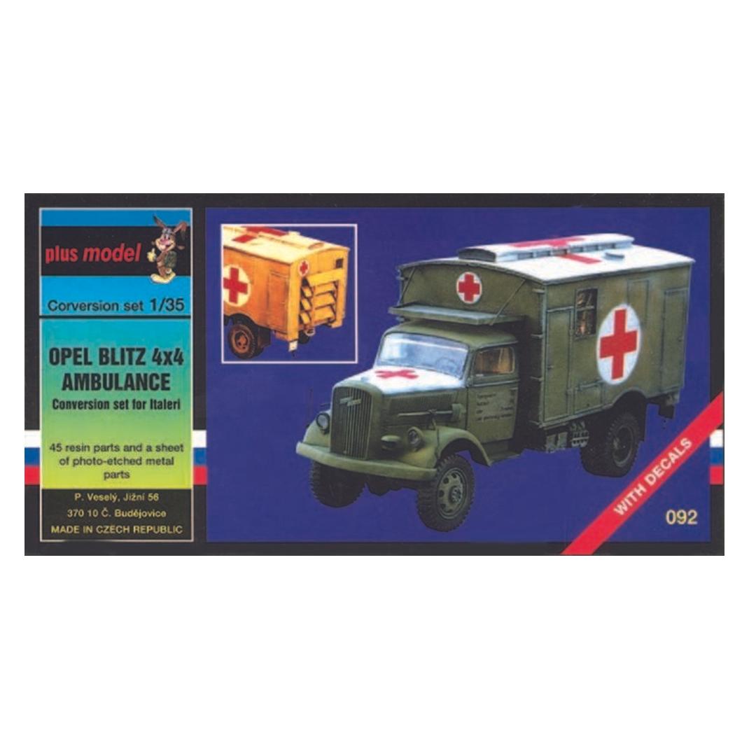 Plus Model Opel Blitz 4x4 Krankenwagen (23801258)