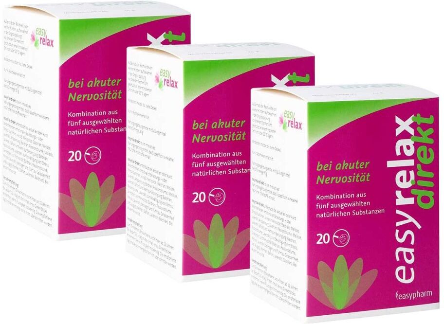 Easyrelax direkt Direkt-Sticks 3x20stk