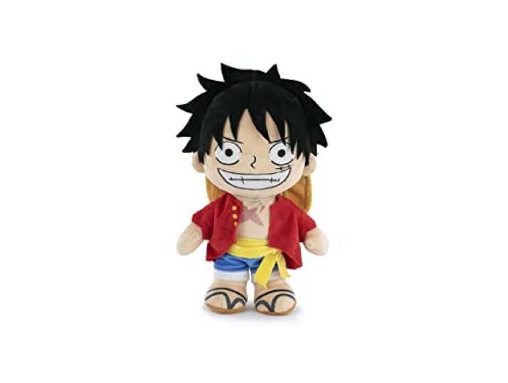 Barrado One Piece - Peluche des Personnages de One Piece- 28cm - Luffy\, Sanji\, Roronoa Zoro\, Shanks - Qualité Super Soft