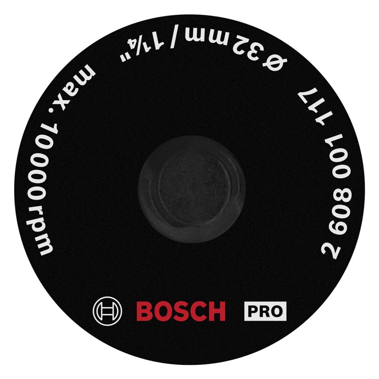 Bosch Professional Zubehör Schleifteller PRO 32 mm PSA Kleber 2608001117 (2608001117)