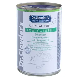 Dr. Clauder's Special Diet Low Calorie 400g Dosen Hundenassfutter Sparpaket Low Calore 12x400g