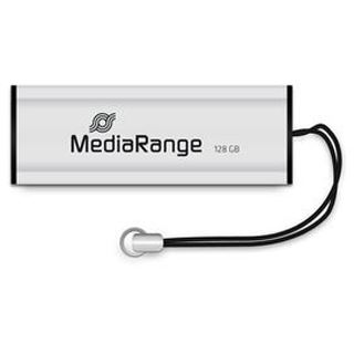 128 GB MediaRange Superspeed schwarz/silber USB 3.0