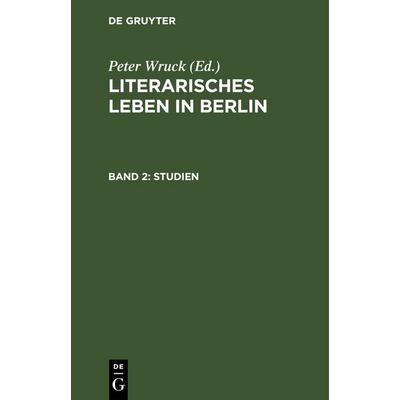 Studien II, Gebundene Ausgabe von , De Gruyter, 978-3-11-248551-4