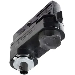 Deko-Light 3-Phasen Pendelabhängung D LINE 3-PHASE mit Zugentlastung, graphit, schwarz D-710099