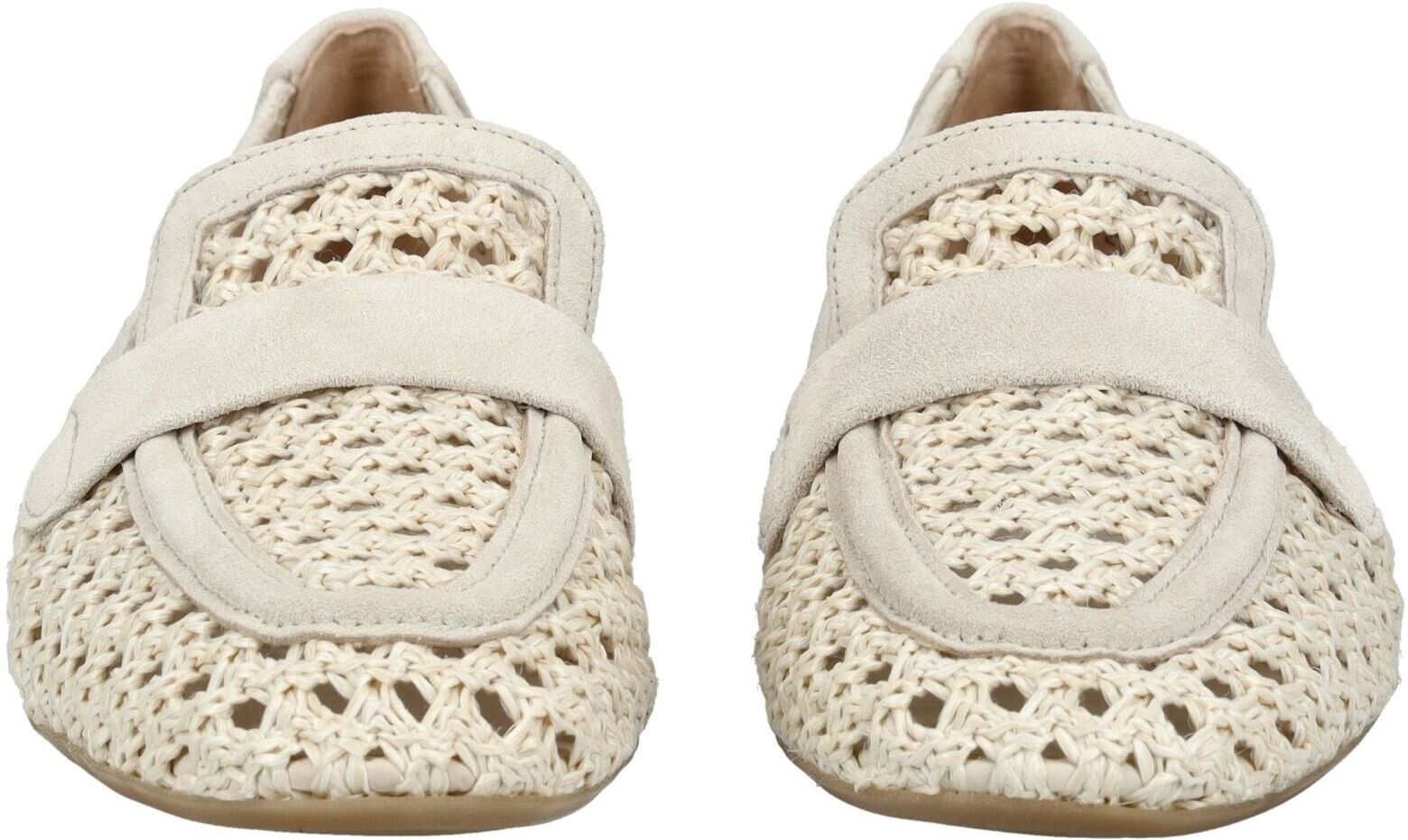 Slipper PAUL GREEN "Paul Green Slipper Veloursleder", Damen, Gr. 39, Leder, beige (natur), Veloursleder, Schuhe Slipper