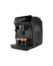 Philips Series 1200 EP1220 Automatische Kaffeemaschine mit Milchaufschäumer 15 bar mattschwarz (EP1220/00)