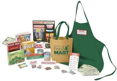 Melissa & Doug Fresh Mart Grocery Store Companion Collection - Multi