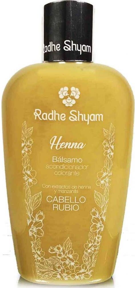 Radhe Shyam Bálsamo Henna Color Rubio 400 ml