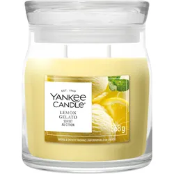 Lemon Gelato Signature Medium Jar 368g 2-Docht