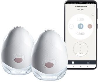 Tommee Tippee Bomba Tira-Leite Portátil Dupla Made For Me 1 un