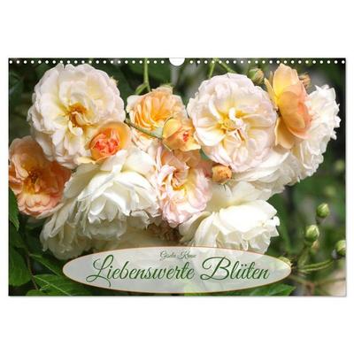 Liebenswerte Blüten (Wandkalender 2026 DIN A3 quer), CALVENDO Monatskalender