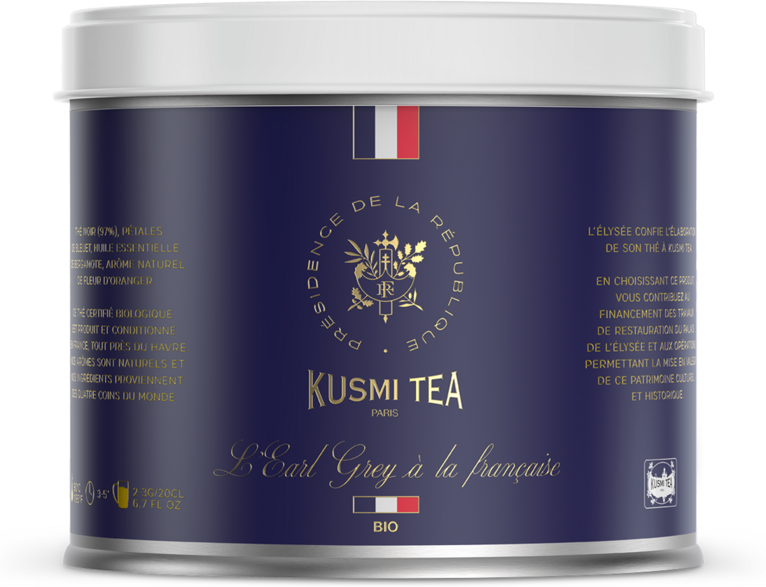 L'Earl Grey à la française - Schwarzer tee Orangenblüten, bio - Kusmi Tea